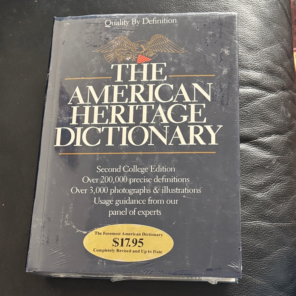 The American Heritage Dictionary - Second College Edition